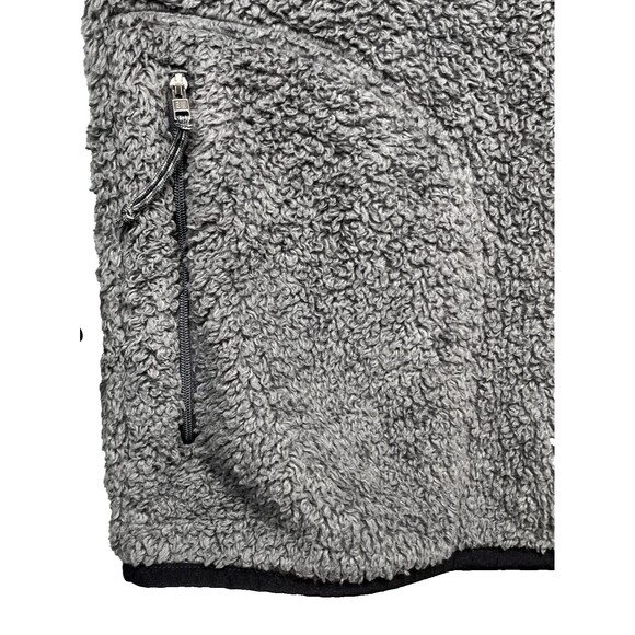 PATAGONIA Los Gatos Crew Pullover Fleece Shirt Mens Med Forge Gray Pocket Jacket - Picture 4 of 8